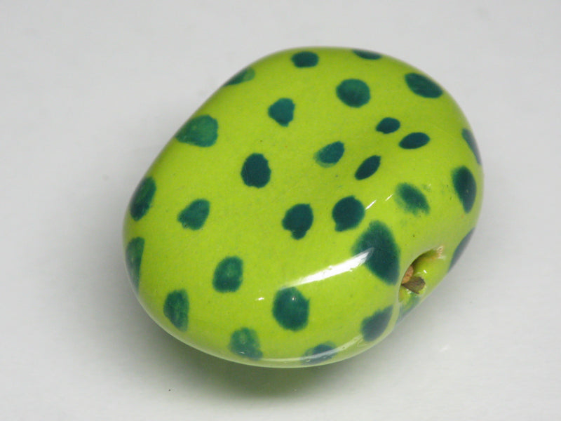 TOKO-BEADS KZ131-08 Kenyan ceramic bead 23mm KZ131-08 ケニアセラミックビーズ 23mmKazuri カズリビーズ Asian bead & African bead  Handmade,Lampeork,bead,asia,india,ethnic,parts,accessory,beads とんぼ玉,ビーズ,トンボ玉,アジア,インド,エスニック,手作り,パーツ,アクセサリー