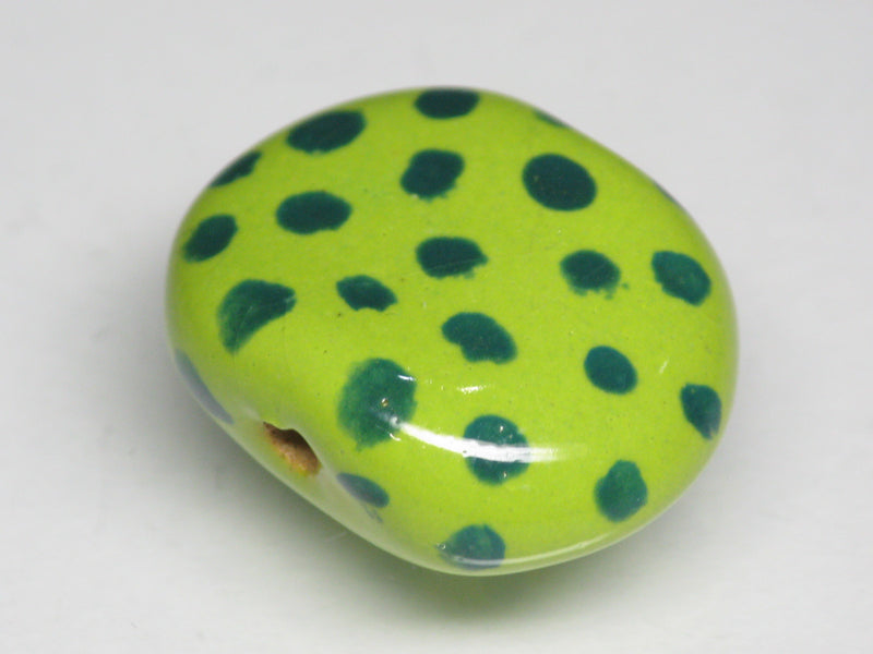 TOKO-BEADS KZ131-08 Kenyan ceramic bead 23mm KZ131-08 ケニアセラミックビーズ 23mmKazuri カズリビーズ Asian bead & African bead  Handmade,Lampeork,bead,asia,india,ethnic,parts,accessory,beads とんぼ玉,ビーズ,トンボ玉,アジア,インド,エスニック,手作り,パーツ,アクセサリー
