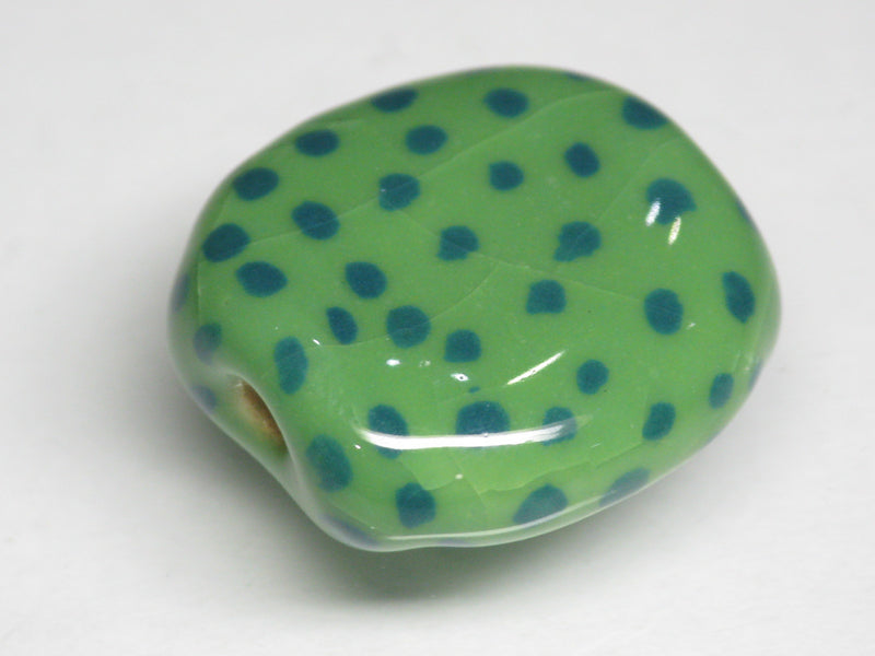 TOKO-BEADS KZ131-10 Kenyan ceramic bead 21mm KZ131-10 ケニアセラミックビーズ 21mmKazuri カズリビーズ Asian bead & African bead  Handmade,Lampeork,bead,asia,india,ethnic,parts,accessory,beads とんぼ玉,ビーズ,トンボ玉,アジア,インド,エスニック,手作り,パーツ,アクセサリー