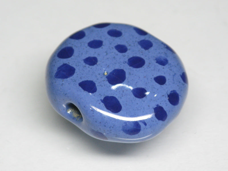 TOKO-BEADS KZ131-14 Kenyan ceramic bead 24mm KZ131-14 ケニアセラミックビーズ 24mmKazuri カズリビーズ Asian bead & African bead  Handmade,Lampeork,bead,asia,india,ethnic,parts,accessory,beads とんぼ玉,ビーズ,トンボ玉,アジア,インド,エスニック,手作り,パーツ,アクセサリー
