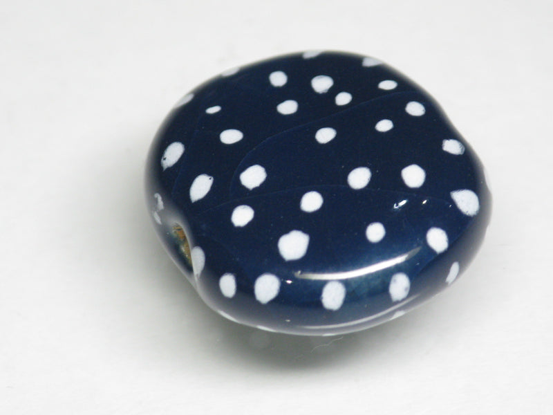 TOKO-BEADS KZ131-16 Kenyan ceramic bead 23mm KZ131-16 ケニアセラミックビーズ 23mmKazuri カズリビーズ Asian bead & African bead  Handmade,Lampeork,bead,asia,india,ethnic,parts,accessory,beads とんぼ玉,ビーズ,トンボ玉,アジア,インド,エスニック,手作り,パーツ,アクセサリー