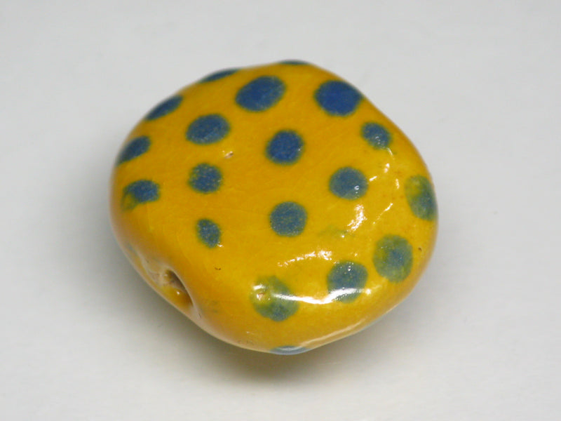 TOKO-BEADS KZ131-17 Kenyan ceramic bead 22mm KZ131-17 ケニアセラミックビーズ 22mmKazuri カズリビーズ Asian bead & African bead  Handmade,Lampeork,bead,asia,india,ethnic,parts,accessory,beads とんぼ玉,ビーズ,トンボ玉,アジア,インド,エスニック,手作り,パーツ,アクセサリー