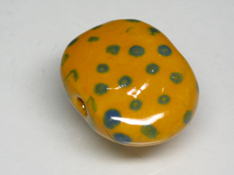 TOKO-BEADS KZ131-18 Kenyan ceramic bead 22mm KZ131-18 ケニアセラミックビーズ 22mmKazuri カズリビーズ Asian bead & African bead  Handmade,Lampeork,bead,asia,india,ethnic,parts,accessory,beads とんぼ玉,ビーズ,トンボ玉,アジア,インド,エスニック,手作り,パーツ,アクセサリー