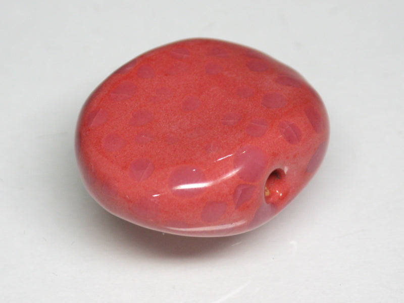 TOKO-BEADS KZ131-23 Kenyan ceramic bead 22mm KZ131-23 ケニアセラミックビーズ 22mmKazuri カズリビーズ Asian bead & African bead  Handmade,Lampeork,bead,asia,india,ethnic,parts,accessory,beads とんぼ玉,ビーズ,トンボ玉,アジア,インド,エスニック,手作り,パーツ,アクセサリー