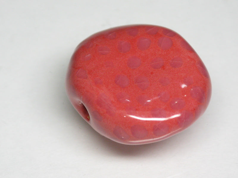 TOKO-BEADS KZ131-23 Kenyan ceramic bead 22mm KZ131-23 ケニアセラミックビーズ 22mmKazuri カズリビーズ Asian bead & African bead  Handmade,Lampeork,bead,asia,india,ethnic,parts,accessory,beads とんぼ玉,ビーズ,トンボ玉,アジア,インド,エスニック,手作り,パーツ,アクセサリー