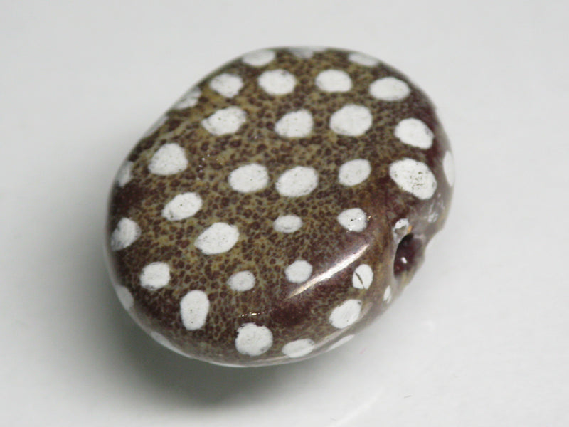 TOKO-BEADS KZ131-33 Kenyan ceramic bead 23mm KZ131-33 ケニアセラミックビーズ 23mmKazuri カズリビーズ Asian bead & African bead  Handmade,Lampeork,bead,asia,india,ethnic,parts,accessory,beads とんぼ玉,ビーズ,トンボ玉,アジア,インド,エスニック,手作り,パーツ,アクセサリー