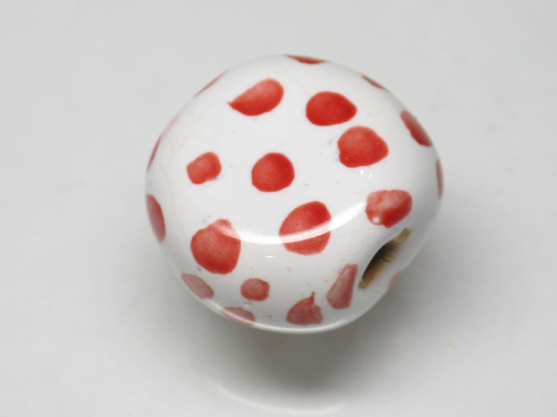 TOKO-BEADS KZ134-02 Kenyan ceramic bead 15mm KZ134-02 ケニアセラミックビーズ 15mmKazuri カズリビーズ Asian bead & African bead  Handmade,Lampeork,bead,asia,india,ethnic,parts,accessory,beads とんぼ玉,ビーズ,トンボ玉,アジア,インド,エスニック,手作り,パーツ,アクセサリー