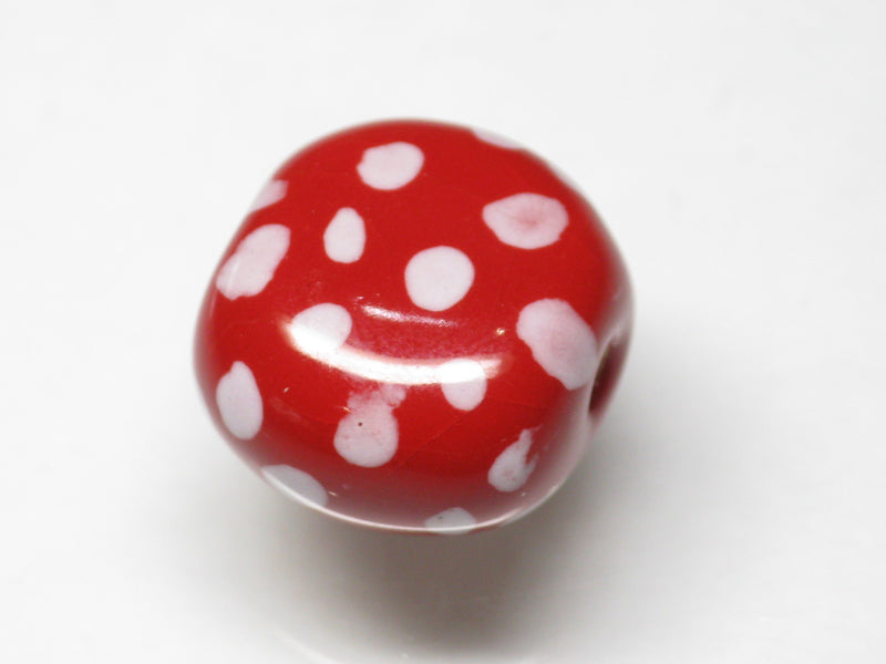 TOKO-BEADS KZ134-04 Kenyan ceramic bead 15mm KZ134-04 ケニアセラミックビーズ 15mmKazuri カズリビーズ Asian bead & African bead  Handmade,Lampeork,bead,asia,india,ethnic,parts,accessory,beads とんぼ玉,ビーズ,トンボ玉,アジア,インド,エスニック,手作り,パーツ,アクセサリー