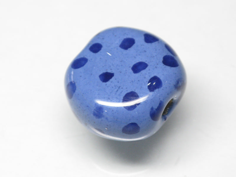 TOKO-BEADS KZ134-10 Kenyan ceramic bead 15mm KZ134-10 ケニアセラミックビーズ 15mmKazuri カズリビーズ Asian bead & African bead  Handmade,Lampeork,bead,asia,india,ethnic,parts,accessory,beads とんぼ玉,ビーズ,トンボ玉,アジア,インド,エスニック,手作り,パーツ,アクセサリー