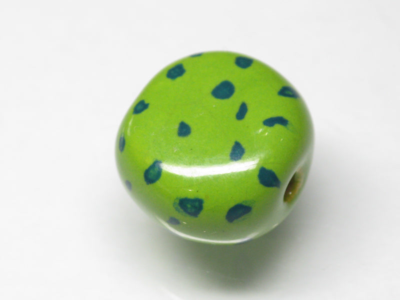 TOKO-BEADS KZ134-13 Kenyan ceramic bead 15mm KZ134-13 ケニアセラミックビーズ 15mmKazuri カズリビーズ Asian bead & African bead  Handmade,Lampeork,bead,asia,india,ethnic,parts,accessory,beads とんぼ玉,ビーズ,トンボ玉,アジア,インド,エスニック,手作り,パーツ,アクセサリー