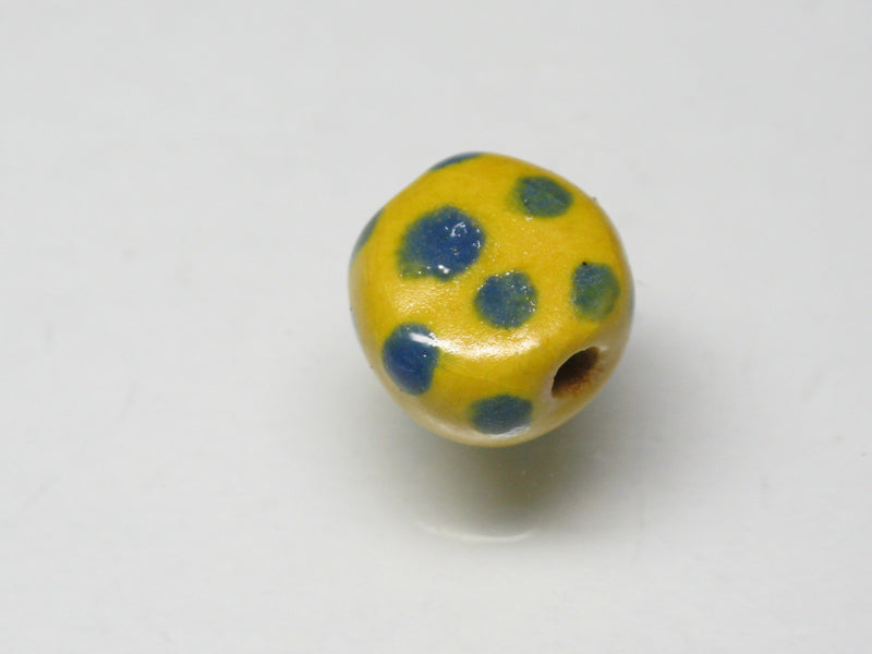 TOKO-BEADS KZ135-03 Kenyan ceramic bead 10mm KZ135-03 ケニアセラミックビーズ 10mmKazuri カズリビーズ Asian bead & African bead  Handmade,Lampeork,bead,asia,india,ethnic,parts,accessory,beads とんぼ玉,ビーズ,トンボ玉,アジア,インド,エスニック,手作り,パーツ,アクセサリー