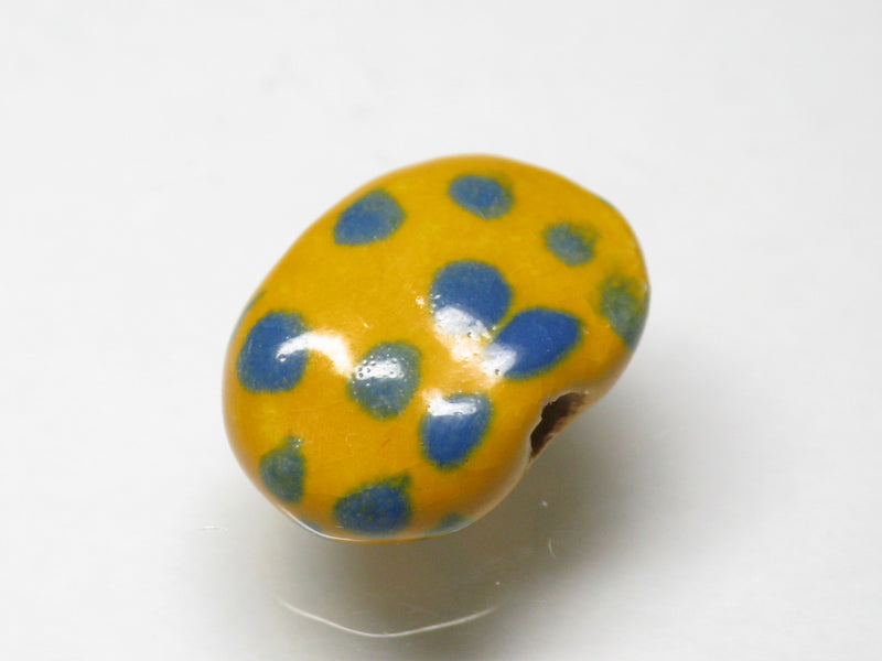 TOKO-BEADS KZ136-01 Kenyan ceramic bead 17mm KZ136-01 ケニアセラミックビーズ 17mmKazuri カズリビーズ Asian bead & African bead  Handmade,Lampeork,bead,asia,india,ethnic,parts,accessory,beads とんぼ玉,ビーズ,トンボ玉,アジア,インド,エスニック,手作り,パーツ,アクセサリー