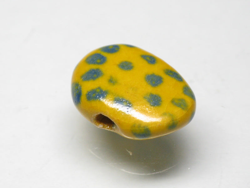 TOKO-BEADS KZ136-02 Kenyan ceramic bead 16mm KZ136-02 ケニアセラミックビーズ 16mmKazuri カズリビーズ Asian bead & African bead  Handmade,Lampeork,bead,asia,india,ethnic,parts,accessory,beads とんぼ玉,ビーズ,トンボ玉,アジア,インド,エスニック,手作り,パーツ,アクセサリー