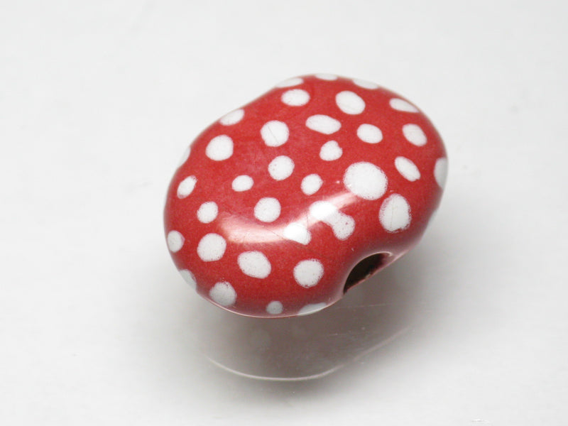 TOKO-BEADS KZ136-05 Kenyan ceramic bead 16mm KZ136-05 ケニアセラミックビーズ 16mmKazuri カズリビーズ Asian bead & African bead  Handmade,Lampeork,bead,asia,india,ethnic,parts,accessory,beads とんぼ玉,ビーズ,トンボ玉,アジア,インド,エスニック,手作り,パーツ,アクセサリー