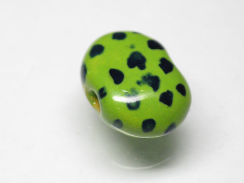 TOKO-BEADS KZ136-06 Kenyan ceramic bead 16.5mm KZ136-06 ケニアセラミックビーズ 16.5mmKazuri カズリビーズ Asian bead & African bead  Handmade,Lampeork,bead,asia,india,ethnic,parts,accessory,beads とんぼ玉,ビーズ,トンボ玉,アジア,インド,エスニック,手作り,パーツ,アクセサリー
