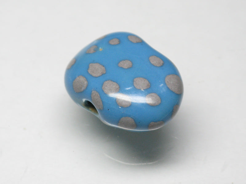TOKO-BEADS KZ136-08 Kenyan ceramic bead 16mm KZ136-08 ケニアセラミックビーズ 16mmKazuri カズリビーズ Asian bead & African bead  Handmade,Lampeork,bead,asia,india,ethnic,parts,accessory,beads とんぼ玉,ビーズ,トンボ玉,アジア,インド,エスニック,手作り,パーツ,アクセサリー