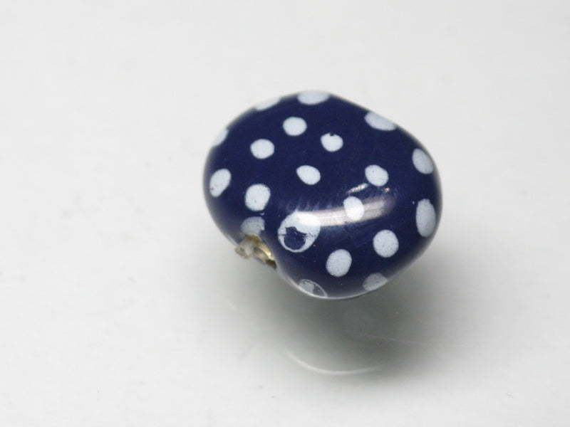 TOKO-BEADS KZ136-09 Kenyan ceramic bead 14mm KZ136-09 ケニアセラミックビーズ 14mmKazuri カズリビーズ Asian bead & African bead  Handmade,Lampeork,bead,asia,india,ethnic,parts,accessory,beads とんぼ玉,ビーズ,トンボ玉,アジア,インド,エスニック,手作り,パーツ,アクセサリー