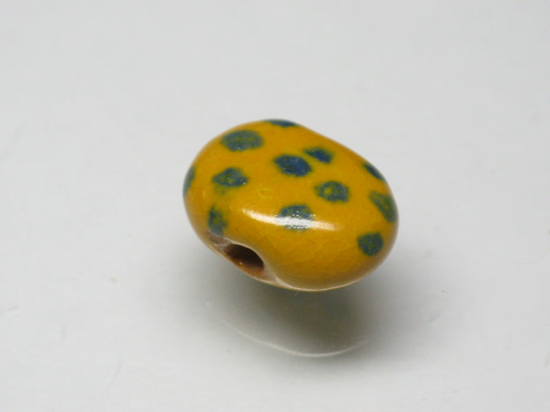 TOKO-BEADS KZ137-02 Kenyan ceramic bead 13mm KZ137-02 ケニアセラミックビーズ 13mmKazuri カズリビーズ Asian bead & African bead  Handmade,Lampeork,bead,asia,india,ethnic,parts,accessory,beads とんぼ玉,ビーズ,トンボ玉,アジア,インド,エスニック,手作り,パーツ,アクセサリー