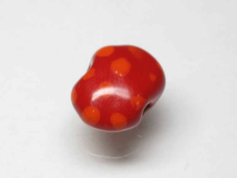 TOKO-BEADS KZ137-03 Kenyan ceramic bead 13mm KZ137-03 ケニアセラミックビーズ 13mmKazuri カズリビーズ Asian bead & African bead  Handmade,Lampeork,bead,asia,india,ethnic,parts,accessory,beads とんぼ玉,ビーズ,トンボ玉,アジア,インド,エスニック,手作り,パーツ,アクセサリー