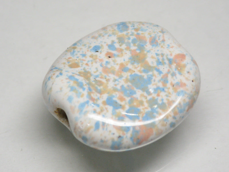 TOKO-BEADS KZ141-02 Kenyan ceramic bead 22mm KZ141-02 ケニアセラミックビーズ 22mmKazuri カズリビーズ Asian bead & African bead  Handmade,Lampeork,bead,asia,india,ethnic,parts,accessory,beads とんぼ玉,ビーズ,トンボ玉,アジア,インド,エスニック,手作り,パーツ,アクセサリー