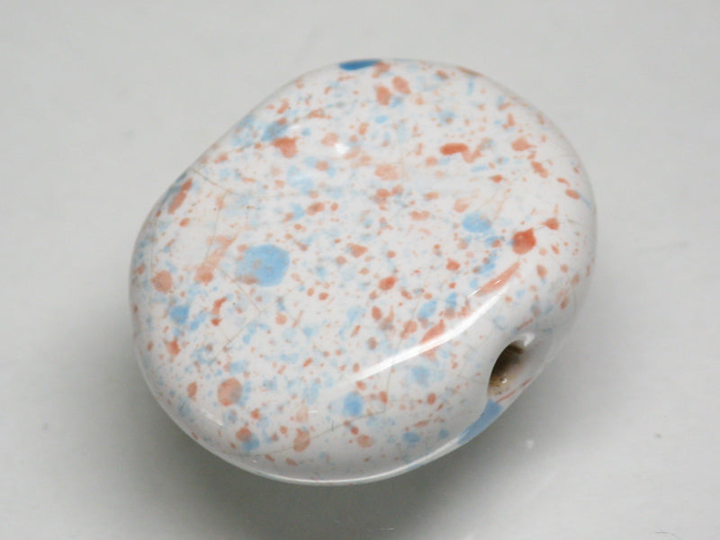 TOKO-BEADS KZ141-03 Kenyan ceramic bead 23mm KZ141-03 ケニアセラミックビーズ 23mmKazuri カズリビーズ Asian bead & African bead  Handmade,Lampeork,bead,asia,india,ethnic,parts,accessory,beads とんぼ玉,ビーズ,トンボ玉,アジア,インド,エスニック,手作り,パーツ,アクセサリー