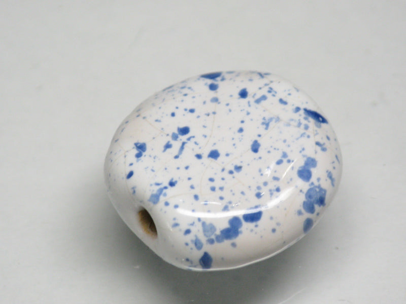 TOKO-BEADS KZ141-06 Kenyan ceramic bead 19mm KZ141-06 ケニアセラミックビーズ 19mmKazuri カズリビーズ Asian bead & African bead  Handmade,Lampeork,bead,asia,india,ethnic,parts,accessory,beads とんぼ玉,ビーズ,トンボ玉,アジア,インド,エスニック,手作り,パーツ,アクセサリー