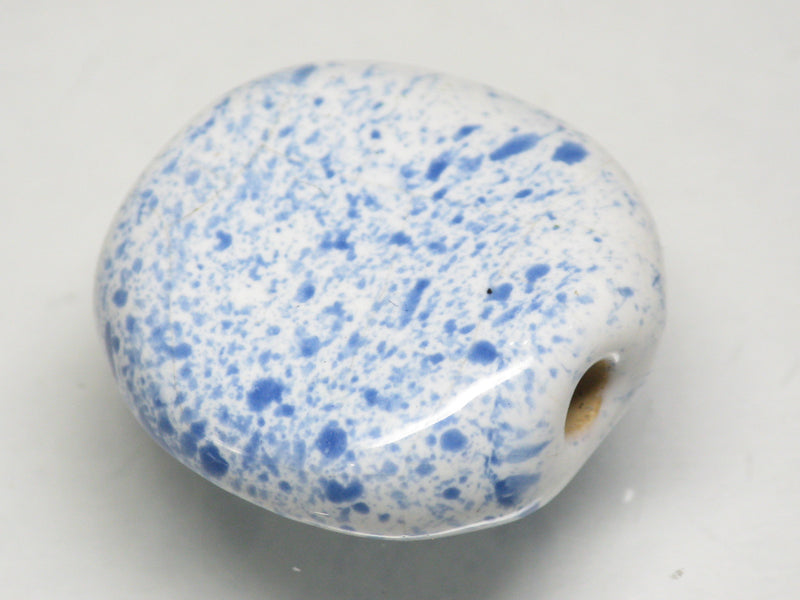 TOKO-BEADS KZ141-08 Kenyan ceramic bead 23mm KZ141-08 ケニアセラミックビーズ 23mmKazuri カズリビーズ Asian bead & African bead  Handmade,Lampeork,bead,asia,india,ethnic,parts,accessory,beads とんぼ玉,ビーズ,トンボ玉,アジア,インド,エスニック,手作り,パーツ,アクセサリー