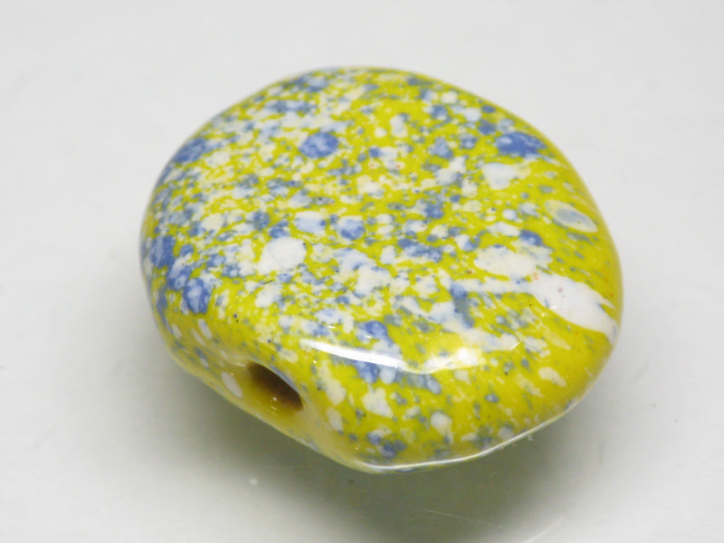 TOKO-BEADS KZ141-09 Kenyan ceramic bead 23mm KZ141-09 ケニアセラミックビーズ 23mmKazuri カズリビーズ Asian bead & African bead  Handmade,Lampeork,bead,asia,india,ethnic,parts,accessory,beads とんぼ玉,ビーズ,トンボ玉,アジア,インド,エスニック,手作り,パーツ,アクセサリー