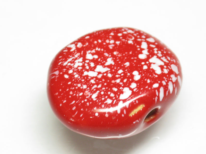 TOKO-BEADS KZ141-12 Kenyan ceramic bead 23mm KZ141-12 ケニアセラミックビーズ 23mmKazuri カズリビーズ Asian bead & African bead  Handmade,Lampeork,bead,asia,india,ethnic,parts,accessory,beads とんぼ玉,ビーズ,トンボ玉,アジア,インド,エスニック,手作り,パーツ,アクセサリー
