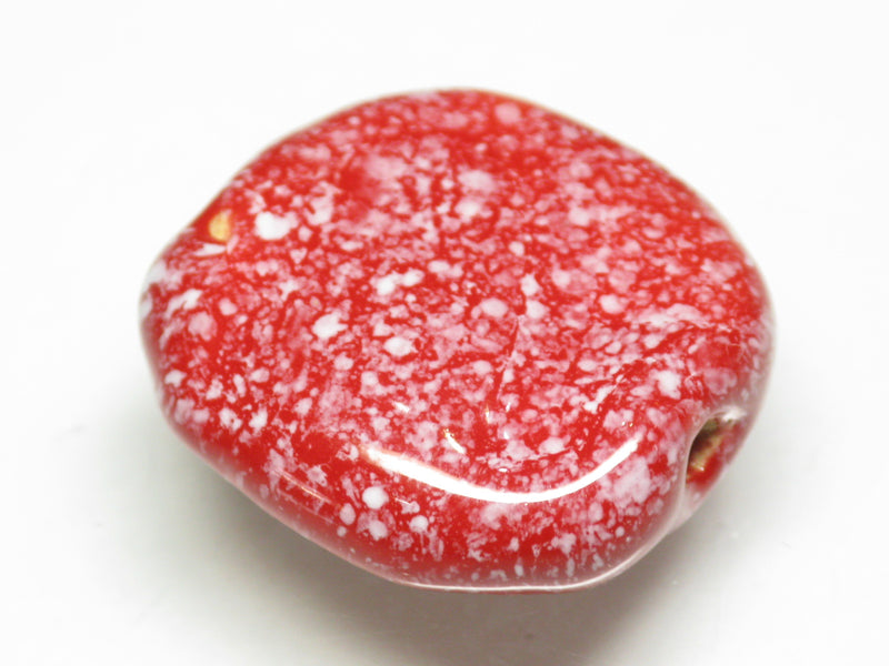 TOKO-BEADS KZ141-13 Kenyan ceramic bead 22mm KZ141-13 ケニアセラミックビーズ 22mmKazuri カズリビーズ Asian bead & African bead  Handmade,Lampeork,bead,asia,india,ethnic,parts,accessory,beads とんぼ玉,ビーズ,トンボ玉,アジア,インド,エスニック,手作り,パーツ,アクセサリー