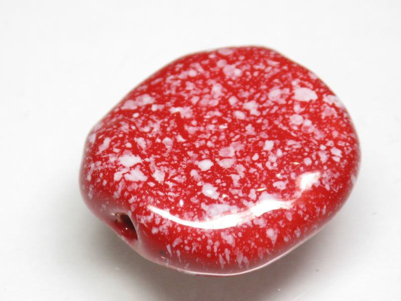 TOKO-BEADS KZ141-13 Kenyan ceramic bead 22mm KZ141-13 ケニアセラミックビーズ 22mmKazuri カズリビーズ Asian bead & African bead  Handmade,Lampeork,bead,asia,india,ethnic,parts,accessory,beads とんぼ玉,ビーズ,トンボ玉,アジア,インド,エスニック,手作り,パーツ,アクセサリー