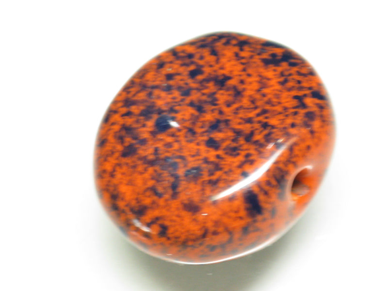 TOKO-BEADS KZ141-14 Kenyan ceramic bead 22mm KZ141-14 ケニアセラミックビーズ 22mmKazuri カズリビーズ Asian bead & African bead  Handmade,Lampeork,bead,asia,india,ethnic,parts,accessory,beads とんぼ玉,ビーズ,トンボ玉,アジア,インド,エスニック,手作り,パーツ,アクセサリー