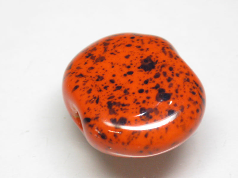 TOKO-BEADS KZ141-15 Kenyan ceramic bead 23mm KZ141-15 ケニアセラミックビーズ 23mmKazuri カズリビーズ Asian bead & African bead  Handmade,Lampeork,bead,asia,india,ethnic,parts,accessory,beads とんぼ玉,ビーズ,トンボ玉,アジア,インド,エスニック,手作り,パーツ,アクセサリー