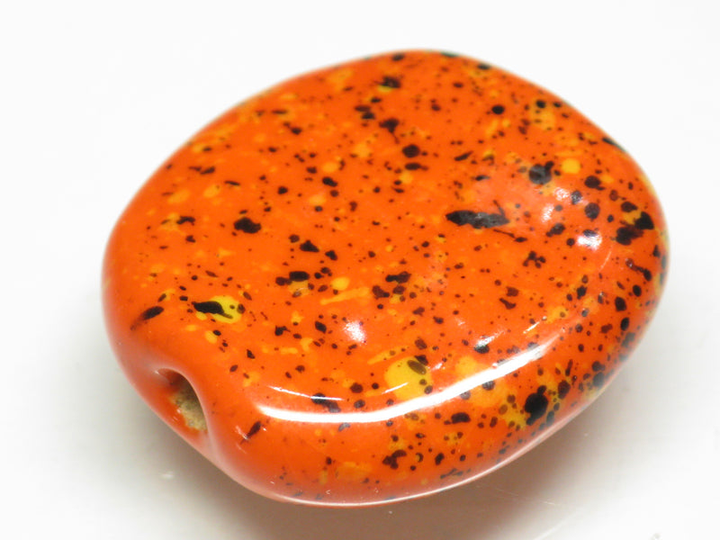 TOKO-BEADS KZ141-16 Kenyan ceramic bead 24mm KZ141-16 ケニアセラミックビーズ 24mmKazuri カズリビーズ Asian bead & African bead  Handmade,Lampeork,bead,asia,india,ethnic,parts,accessory,beads とんぼ玉,ビーズ,トンボ玉,アジア,インド,エスニック,手作り,パーツ,アクセサリー