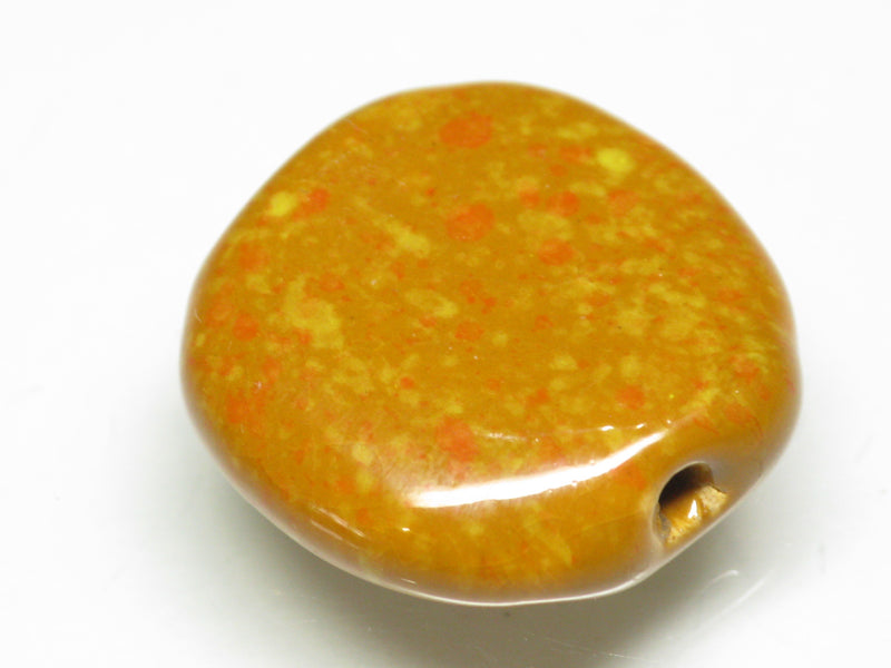 TOKO-BEADS KZ141-20 Kenyan ceramic bead 21mm KZ141-20 ケニアセラミックビーズ 21mmKazuri カズリビーズ Asian bead & African bead  Handmade,Lampeork,bead,asia,india,ethnic,parts,accessory,beads とんぼ玉,ビーズ,トンボ玉,アジア,インド,エスニック,手作り,パーツ,アクセサリー