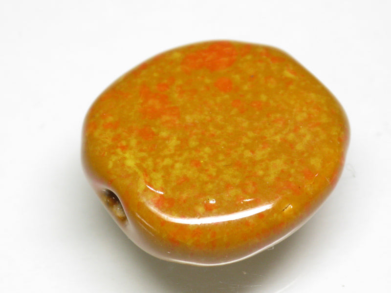 TOKO-BEADS KZ141-20 Kenyan ceramic bead 21mm KZ141-20 ケニアセラミックビーズ 21mmKazuri カズリビーズ Asian bead & African bead  Handmade,Lampeork,bead,asia,india,ethnic,parts,accessory,beads とんぼ玉,ビーズ,トンボ玉,アジア,インド,エスニック,手作り,パーツ,アクセサリー