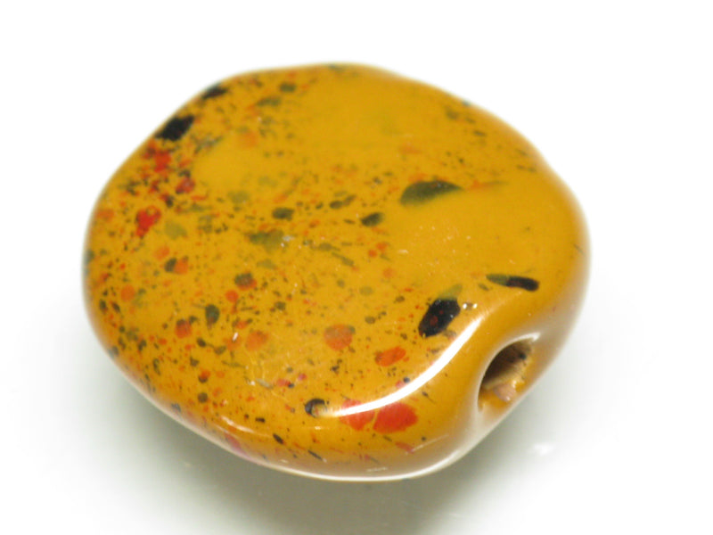 TOKO-BEADS KZ141-21 Kenyan ceramic bead 22mm KZ141-21 ケニアセラミックビーズ 22mmKazuri カズリビーズ Asian bead & African bead  Handmade,Lampeork,bead,asia,india,ethnic,parts,accessory,beads とんぼ玉,ビーズ,トンボ玉,アジア,インド,エスニック,手作り,パーツ,アクセサリー