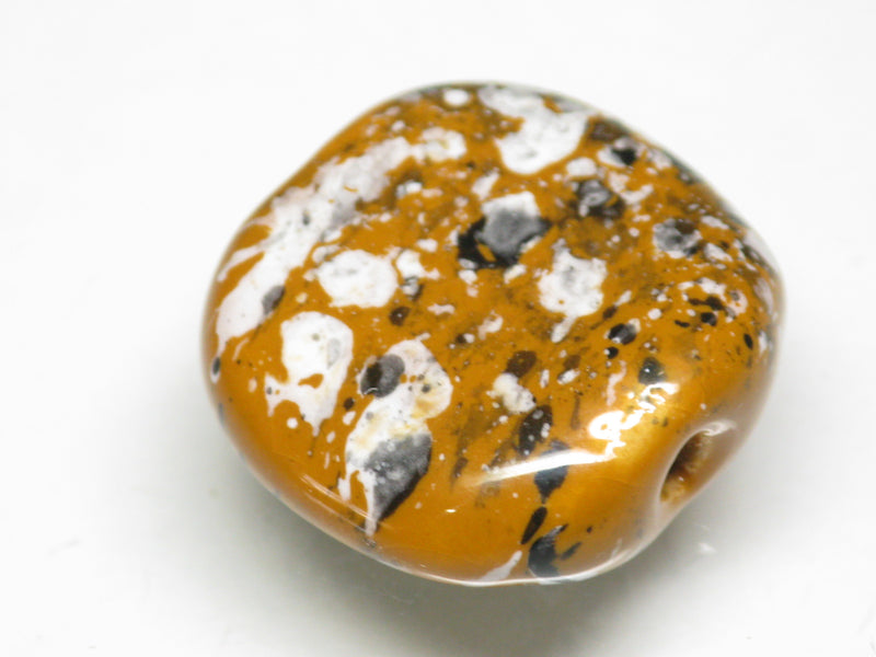 TOKO-BEADS KZ141-23 Kenyan ceramic bead 22mm KZ141-23 ケニアセラミックビーズ 22mmKazuri カズリビーズ Asian bead & African bead  Handmade,Lampeork,bead,asia,india,ethnic,parts,accessory,beads とんぼ玉,ビーズ,トンボ玉,アジア,インド,エスニック,手作り,パーツ,アクセサリー