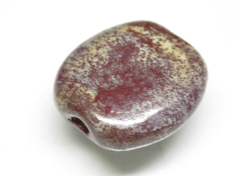 TOKO-BEADS KZ141-30 Kenyan ceramic bead 21mm KZ141-30 ケニアセラミックビーズ 21mmKazuri カズリビーズ Asian bead & African bead  Handmade,Lampeork,bead,asia,india,ethnic,parts,accessory,beads とんぼ玉,ビーズ,トンボ玉,アジア,インド,エスニック,手作り,パーツ,アクセサリー