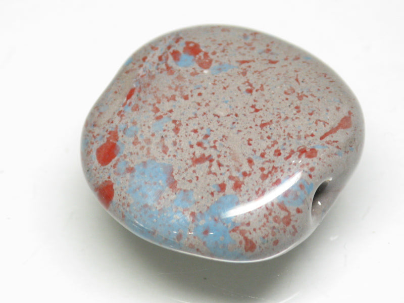 TOKO-BEADS KZ141-32 Kenyan ceramic bead 22mm KZ141-32 ケニアセラミックビーズ 22mmKazuri カズリビーズ Asian bead & African bead  Handmade,Lampeork,bead,asia,india,ethnic,parts,accessory,beads とんぼ玉,ビーズ,トンボ玉,アジア,インド,エスニック,手作り,パーツ,アクセサリー