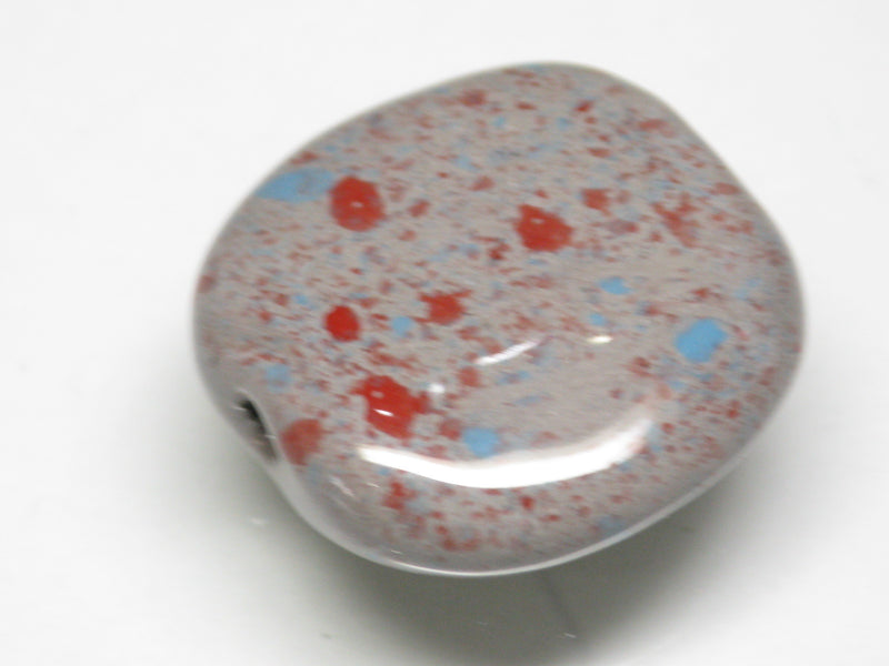 TOKO-BEADS KZ141-32 Kenyan ceramic bead 22mm KZ141-32 ケニアセラミックビーズ 22mmKazuri カズリビーズ Asian bead & African bead  Handmade,Lampeork,bead,asia,india,ethnic,parts,accessory,beads とんぼ玉,ビーズ,トンボ玉,アジア,インド,エスニック,手作り,パーツ,アクセサリー