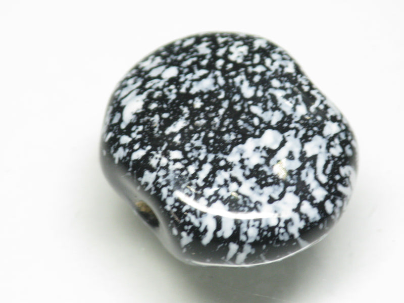TOKO-BEADS KZ141-33 Kenyan ceramic bead 23mm KZ141-33 ケニアセラミックビーズ 23mmKazuri カズリビーズ Asian bead & African bead  Handmade,Lampeork,bead,asia,india,ethnic,parts,accessory,beads とんぼ玉,ビーズ,トンボ玉,アジア,インド,エスニック,手作り,パーツ,アクセサリー