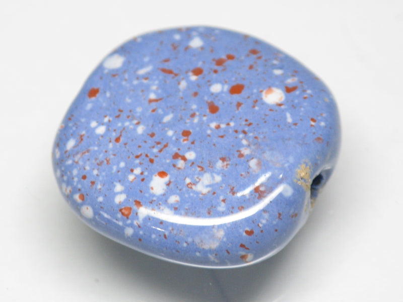 TOKO-BEADS KZ141-38 Kenyan ceramic bead 22mm KZ141-38 ケニアセラミックビーズ 22mmKazuri カズリビーズ Asian bead & African bead  Handmade,Lampeork,bead,asia,india,ethnic,parts,accessory,beads とんぼ玉,ビーズ,トンボ玉,アジア,インド,エスニック,手作り,パーツ,アクセサリー