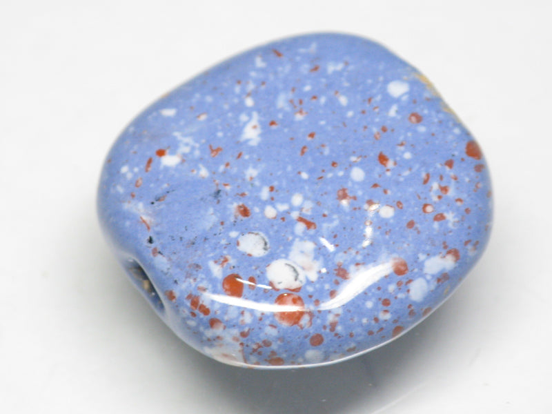 TOKO-BEADS KZ141-38 Kenyan ceramic bead 22mm KZ141-38 ケニアセラミックビーズ 22mmKazuri カズリビーズ Asian bead & African bead  Handmade,Lampeork,bead,asia,india,ethnic,parts,accessory,beads とんぼ玉,ビーズ,トンボ玉,アジア,インド,エスニック,手作り,パーツ,アクセサリー