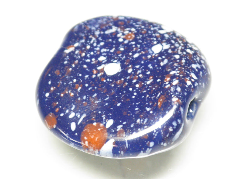 TOKO-BEADS KZ141-39 Kenyan ceramic bead 22mm KZ141-39 ケニアセラミックビーズ 22mmKazuri カズリビーズ Asian bead & African bead  Handmade,Lampeork,bead,asia,india,ethnic,parts,accessory,beads とんぼ玉,ビーズ,トンボ玉,アジア,インド,エスニック,手作り,パーツ,アクセサリー