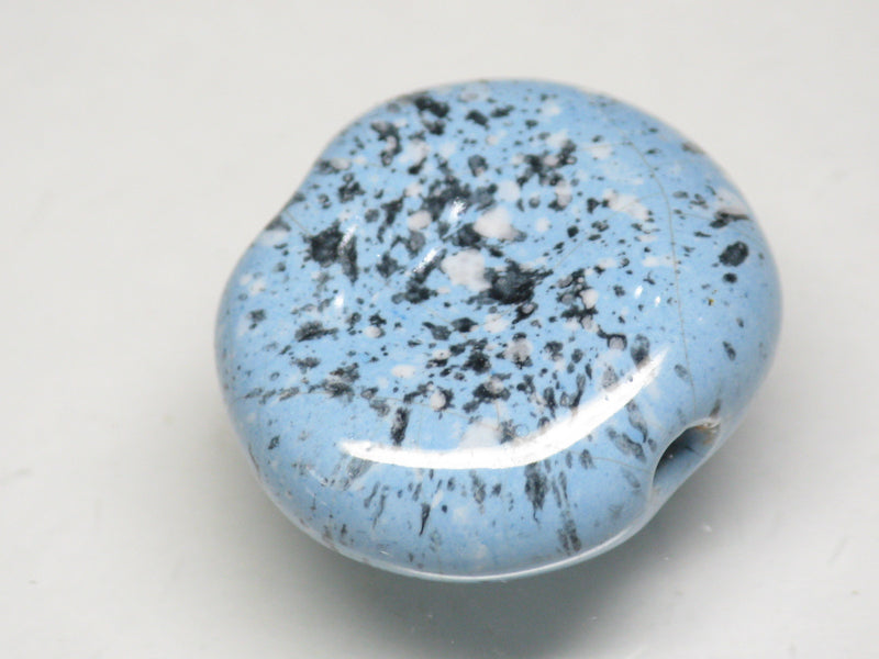 TOKO-BEADS KZ141-40 Kenyan ceramic bead 22mm KZ141-40 ケニアセラミックビーズ 22mmKazuri カズリビーズ Asian bead & African bead  Handmade,Lampeork,bead,asia,india,ethnic,parts,accessory,beads とんぼ玉,ビーズ,トンボ玉,アジア,インド,エスニック,手作り,パーツ,アクセサリー