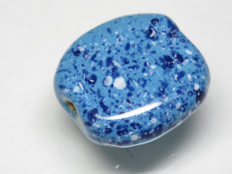 TOKO-BEADS KZ141-41 Kenyan ceramic bead 22mm KZ141-41 ケニアセラミックビーズ 22mmKazuri カズリビーズ Asian bead & African bead  Handmade,Lampeork,bead,asia,india,ethnic,parts,accessory,beads とんぼ玉,ビーズ,トンボ玉,アジア,インド,エスニック,手作り,パーツ,アクセサリー