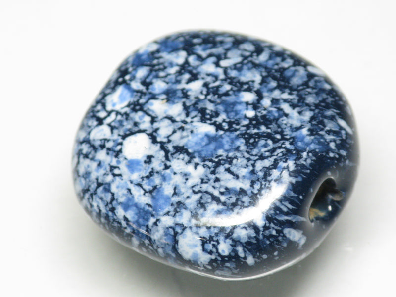 TOKO-BEADS KZ141-42 Kenyan ceramic bead 22mm KZ141-42 ケニアセラミックビーズ 22mmKazuri カズリビーズ Asian bead & African bead  Handmade,Lampeork,bead,asia,india,ethnic,parts,accessory,beads とんぼ玉,ビーズ,トンボ玉,アジア,インド,エスニック,手作り,パーツ,アクセサリー