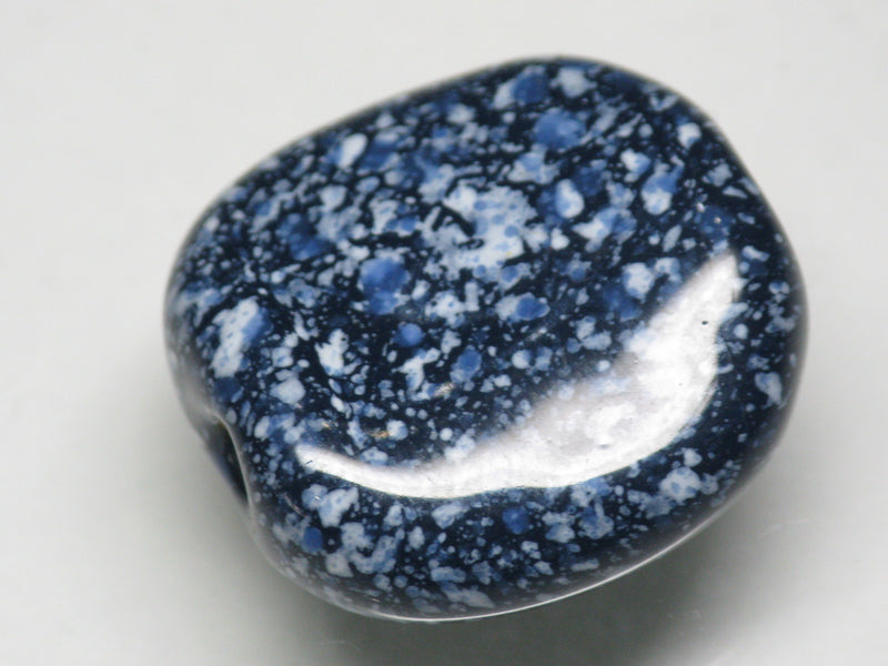 TOKO-BEADS KZ141-42 Kenyan ceramic bead 22mm KZ141-42 ケニアセラミックビーズ 22mmKazuri カズリビーズ Asian bead & African bead  Handmade,Lampeork,bead,asia,india,ethnic,parts,accessory,beads とんぼ玉,ビーズ,トンボ玉,アジア,インド,エスニック,手作り,パーツ,アクセサリー
