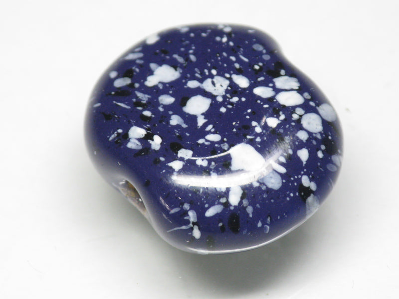 TOKO-BEADS KZ141-43 Kenyan ceramic bead 23mm KZ141-43 ケニアセラミックビーズ 23mmKazuri カズリビーズ Asian bead & African bead  Handmade,Lampeork,bead,asia,india,ethnic,parts,accessory,beads とんぼ玉,ビーズ,トンボ玉,アジア,インド,エスニック,手作り,パーツ,アクセサリー